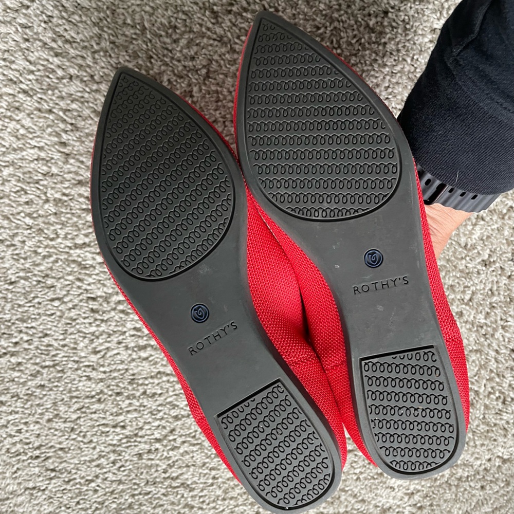 Rothy's The Point Ballet Flat Pointed Toe Slip On… - image 5